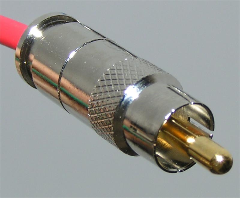 compression rca connector